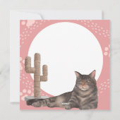 Carte de vacances pour chats (Dos)