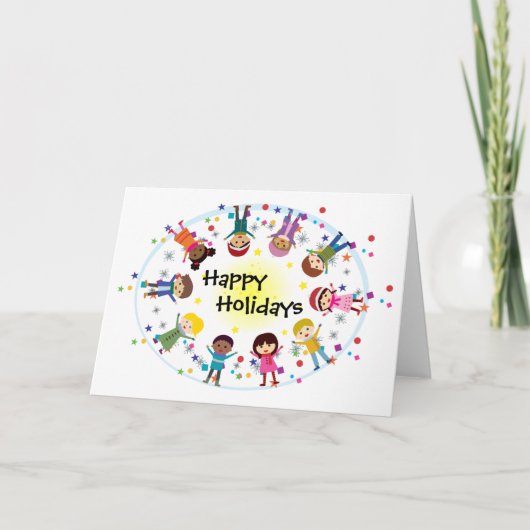 Carte de vacances pour enfants (Devant)