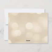 Carte de vacances pour famille de Noël moderne (Dos)