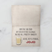 Carte de vacances pour Jojo (Intérieur)