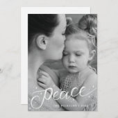 carte de vacances pour la paix (Devant / Derrière)