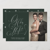 Carte de vacances pour la Saint-Nuit (Devant / Derrière)