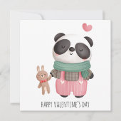 Carte de vacances pour la Saint Valentin (Devant)
