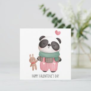 Carte de vacances pour la Saint Valentin