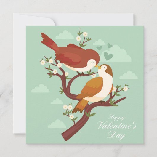Carte de vacances pour la Saint Valentin (Devant)