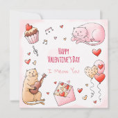 Carte de vacances pour la Saint Valentin (Devant)