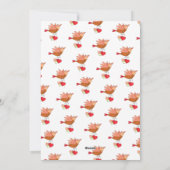 Carte de vacances pour la Saint Valentin (Dos)