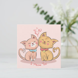 Carte de vacances pour la Saint Valentin