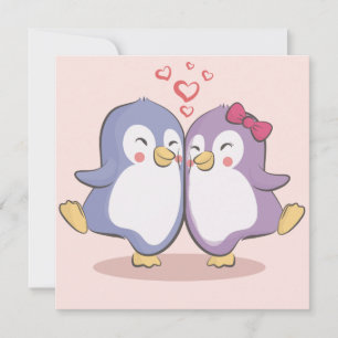 Carte de vacances pour la Saint Valentin