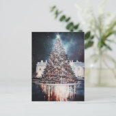 Carte de vacances pour l'arbre de Noël du Capitole (Debout devant)