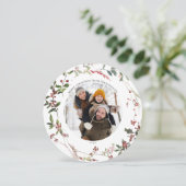 Carte de vacances pour le Berry d'hiver chaud (Debout devant)