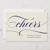 Carte de vacances pour le Nouvel An (Devant)