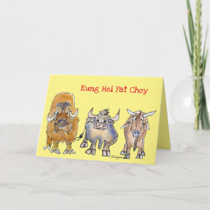 Carte de vacances pour le Nouvel An chinois