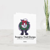 Carte de vacances pour les moutons (Dos)