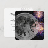 Carte de vacances pour Merci d'affaires nouvelle a (Devant / Derrière)