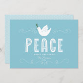 Carte de vacances pour Noël (Devant / Derrière)