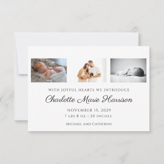 Carte de vacances pour Noël (Dos)