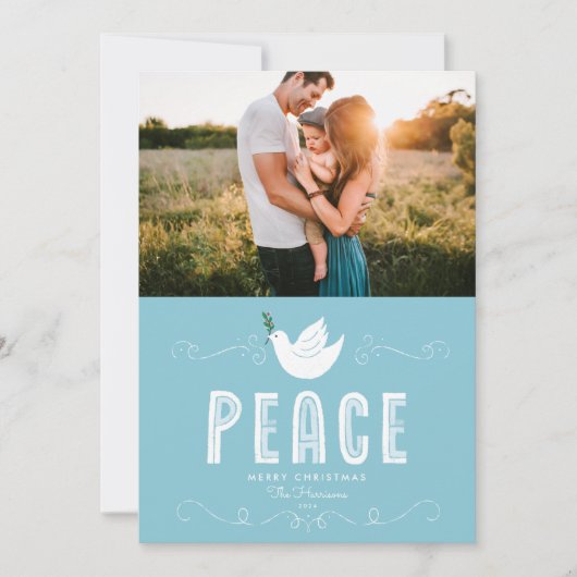 Carte de vacances pour Noël (Devant)