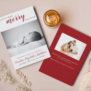 Carte de vacances pour Noël