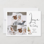 Carte de vacances pour Noël Arbre (Dos)