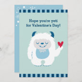 Carte de vacances pour petits enfants Valentine (Devant / Derrière)