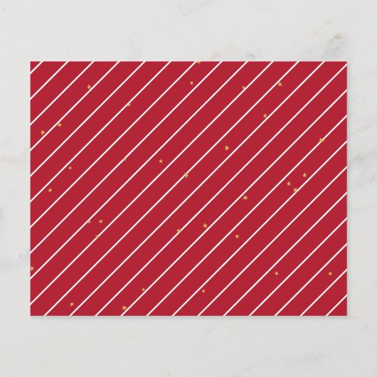 Carte de vacances pour photo simple script (Dos)