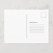 Carte de vacances pour serpent chinois 2025 (Dos)