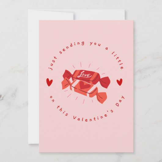 Carte de vacances pour vous envoyer de l'amour (Devant)