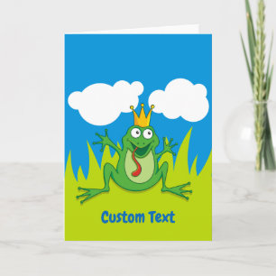 Carte de vacances Prince Frog 5" x 7"