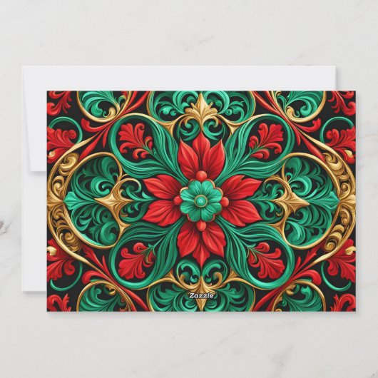 Carte de vacances Red Green (Dos)