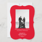 Carte de vacances religieuse - 5" x 7" avec envelo (Dos)