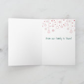 Carte de vacances Renard Cozy (Intérieur)