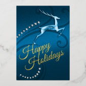 Carte de vacances Rennes Bleu (Recto)