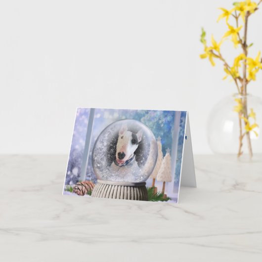 Carte de vacances Rex (Fleur jaune)