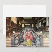 Carte de vacances Rococo Flat (Devant / Derrière)