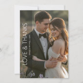 Carte de vacances romantique pour couple 'Amour &  (Devant)