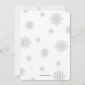 Carte de vacances rouge photo Starburst 1 (Dos)