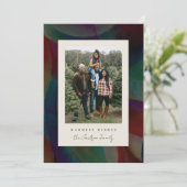 Carte de vacances Rustic Warming Photocard (Debout devant)