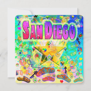 Carte de vacances San Diego Epoch Heure