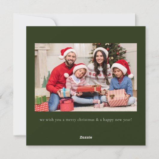 Carte de vacances Scandi Scandi (Dos)