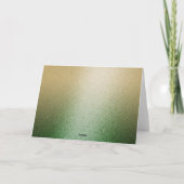 Carte de vacances scintillante en flocon de neige  (Dos)