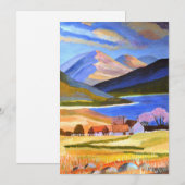 Carte de vacances Scottish Highlands 2 (Devant / Derrière)