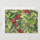 Carte de vacances Silent (ish) nuit multi photo. (Dos)