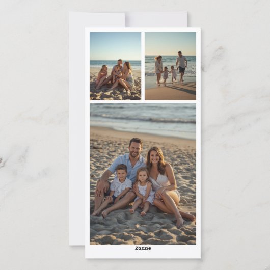 Carte de vacances Soft Neutral Bow Wreath Photo (Dos)