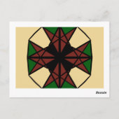 Carte de vacances Sol Invictus (Dos)