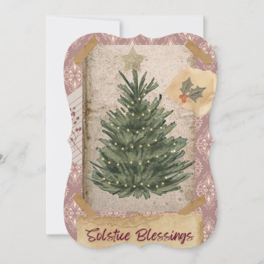 Carte de vacances Solstice Blessings (Appartement) (Devant)