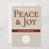 Carte de vacances souple et neutre | Ajouter un lo (Devant)