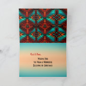 Carte de vacances Southwest Cross (Intérieur)