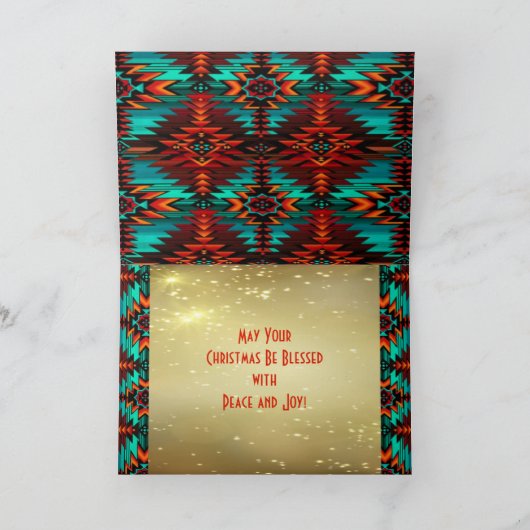 Carte de vacances Southwest Kokopelli (Intérieur)