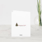 Carte de vacances Sparkman (Dos)